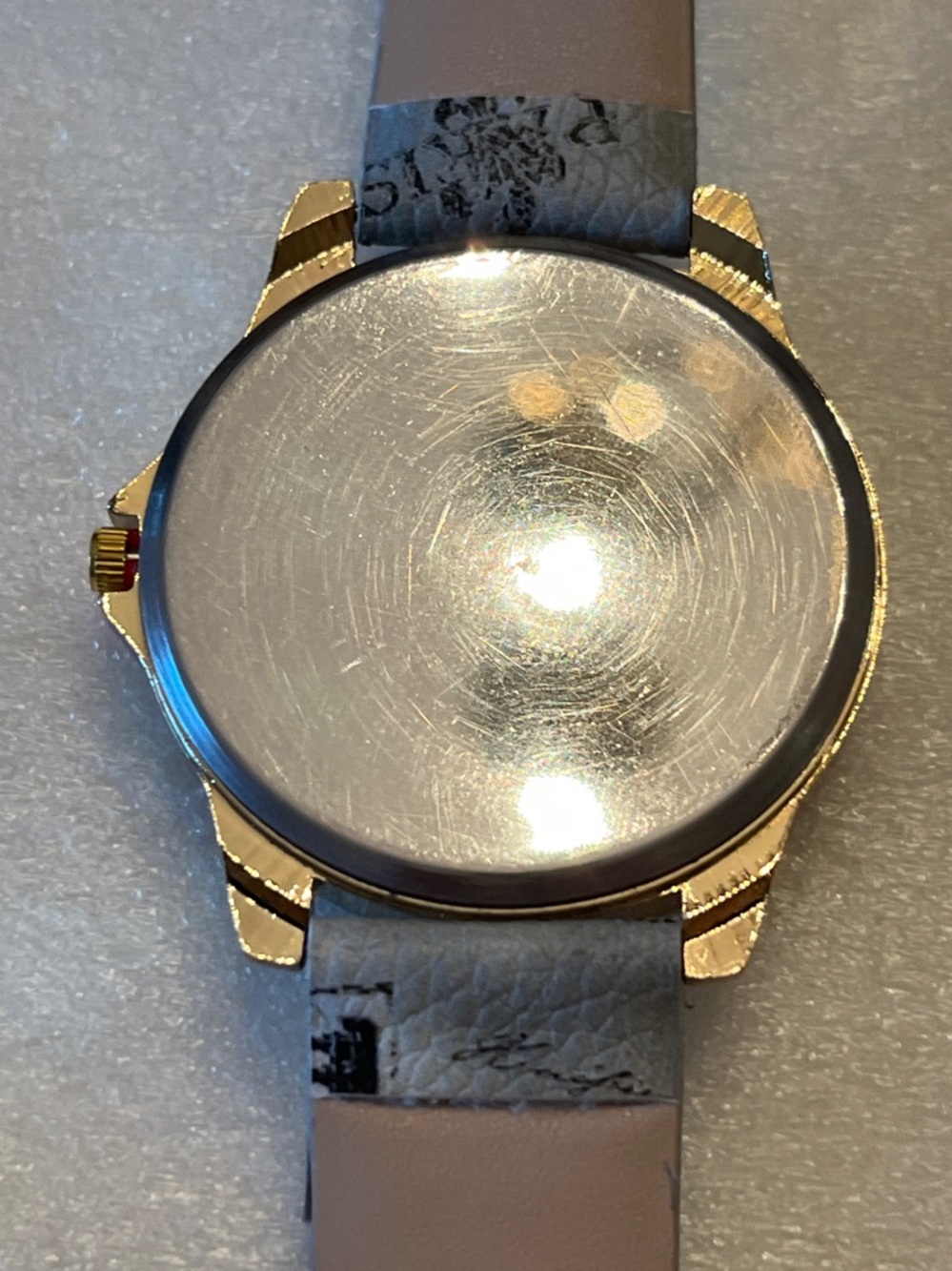 Floral Dial Rhinestone Accent Women's Watch in Light grey - Picture 7 of 7